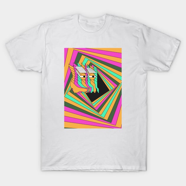 Weird face T-Shirt by kamilowanydesign